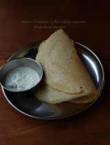 Verum Arusi Adai ~ Thick rice pancakes,  a recipe from South India [Gluten / Egg / Dairy / Casein free]
